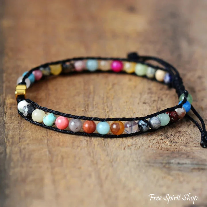 Rachel | Stone Mix & Heart Charm