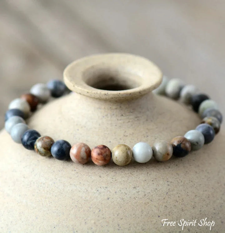 Karen | Semi-Precious Healing Jasper Stone Bead