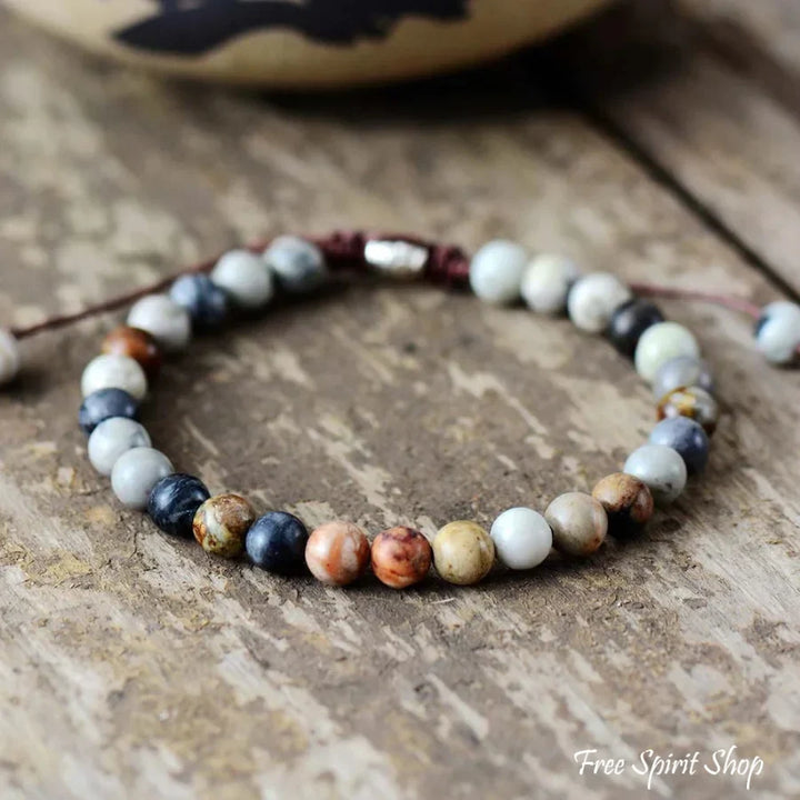 Karen | Semi-Precious Healing Jasper Stone Bead