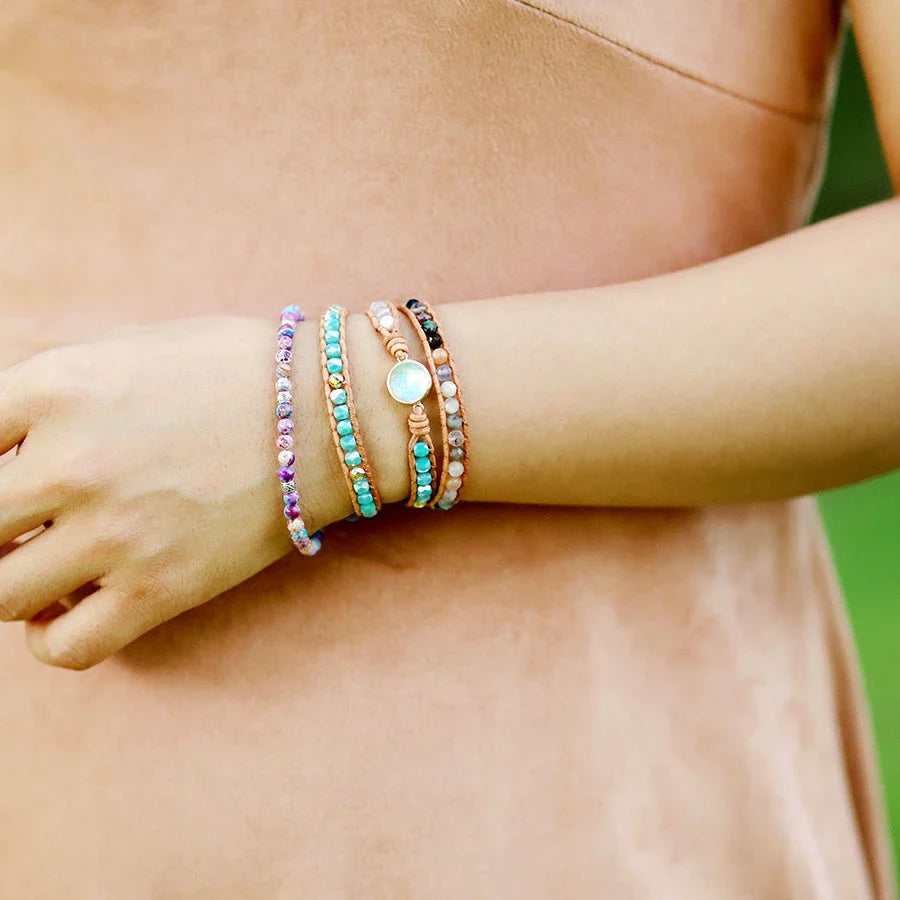 Claudia | Handmade Clear Quartz & Opal
