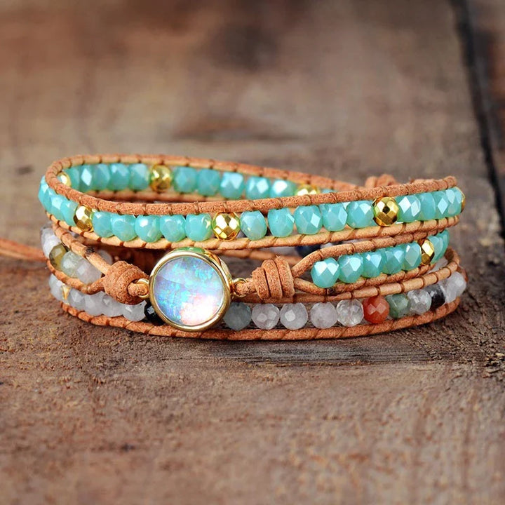 Claudia | Handmade Clear Quartz & Opal