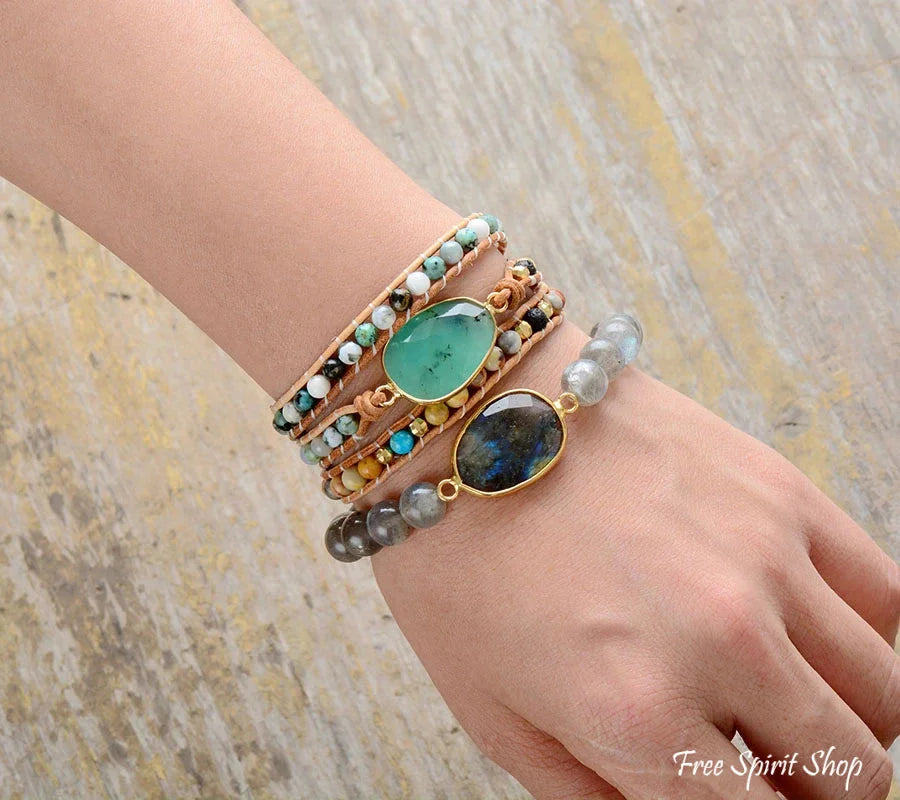 Alexa | Green Jade Jasper and Moss