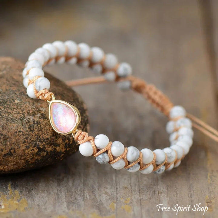 Bianca | Howlite & Opal Bead