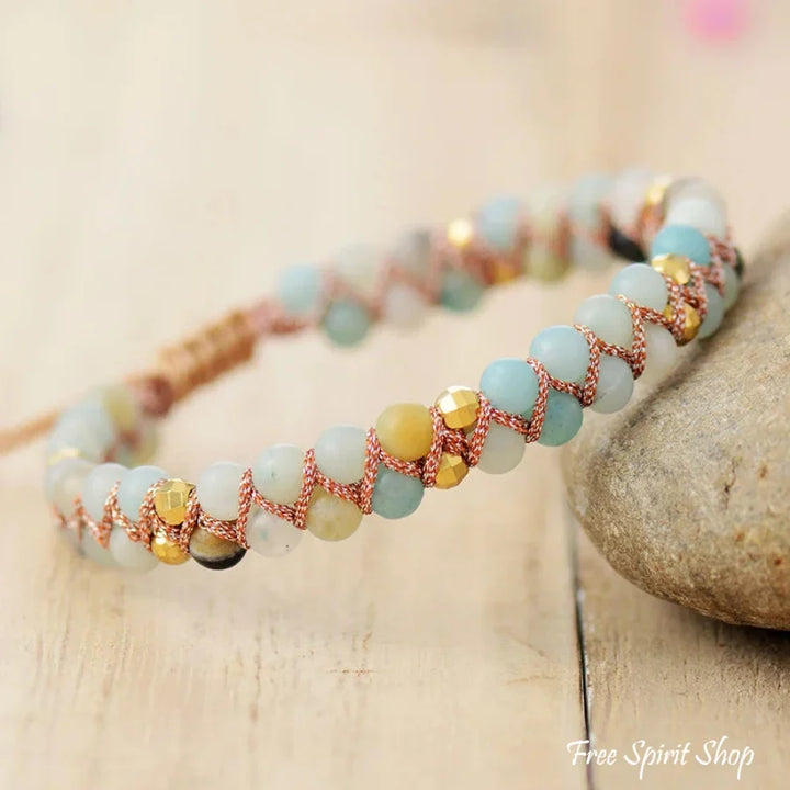 Elsie | Amazonite Friendship Bead