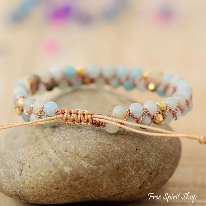 Elsie | Amazonite Friendship Bead