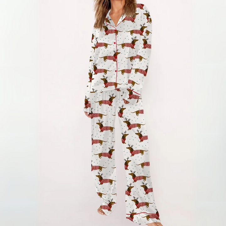 Sylvia | Printed Button Down Top