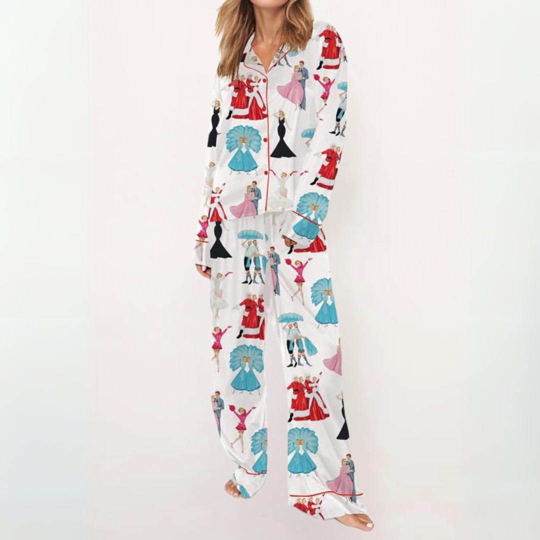 Sylvia | Printed Button Down Top