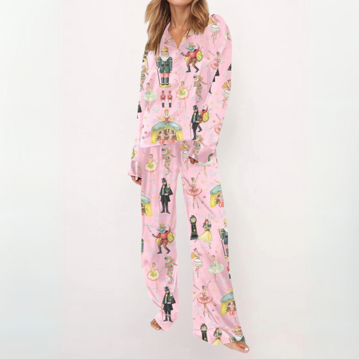 Sylvia | Printed Button Down Top