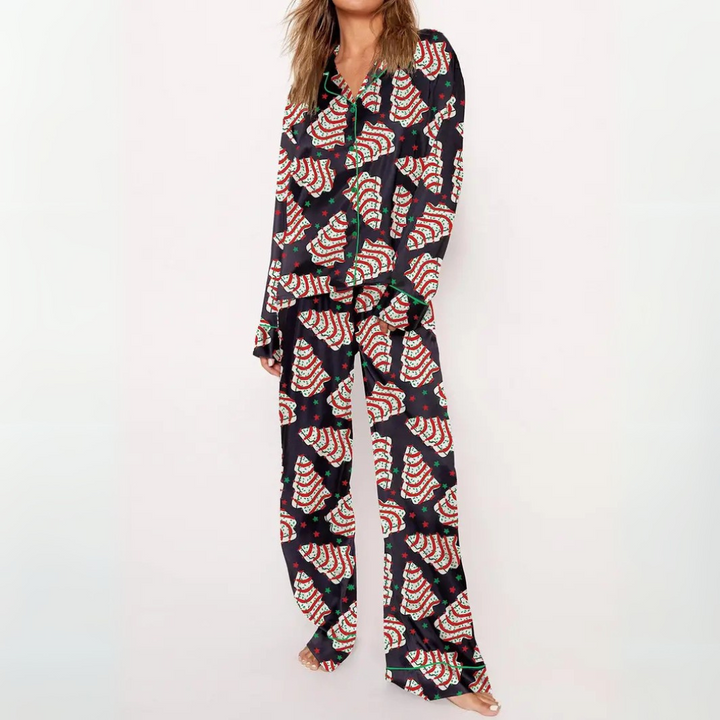 Sylvia | Printed Button Down Top