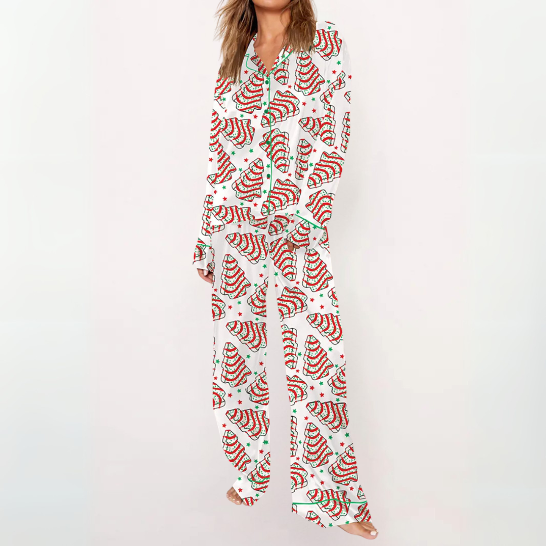 Sylvia | Printed Button Down Top