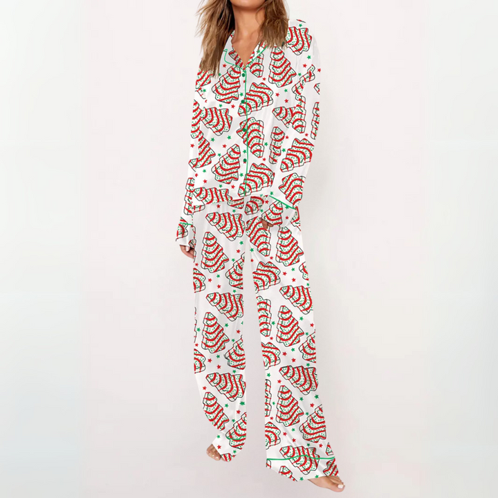 Sylvia | Printed Button Down Top