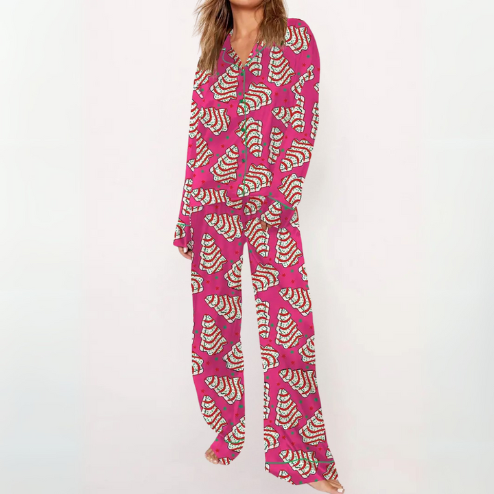 Sylvia | Printed Button Down Top