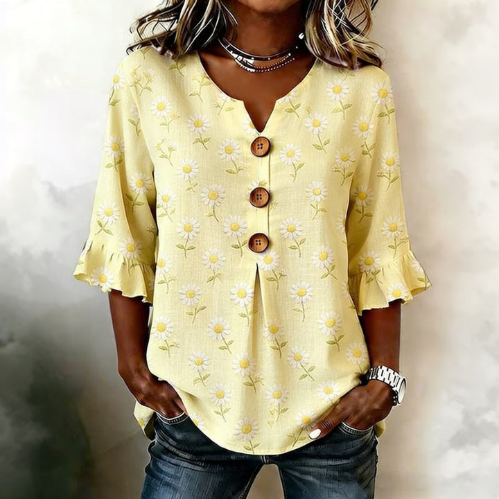 Tabitha | Vintage Floral Blouse