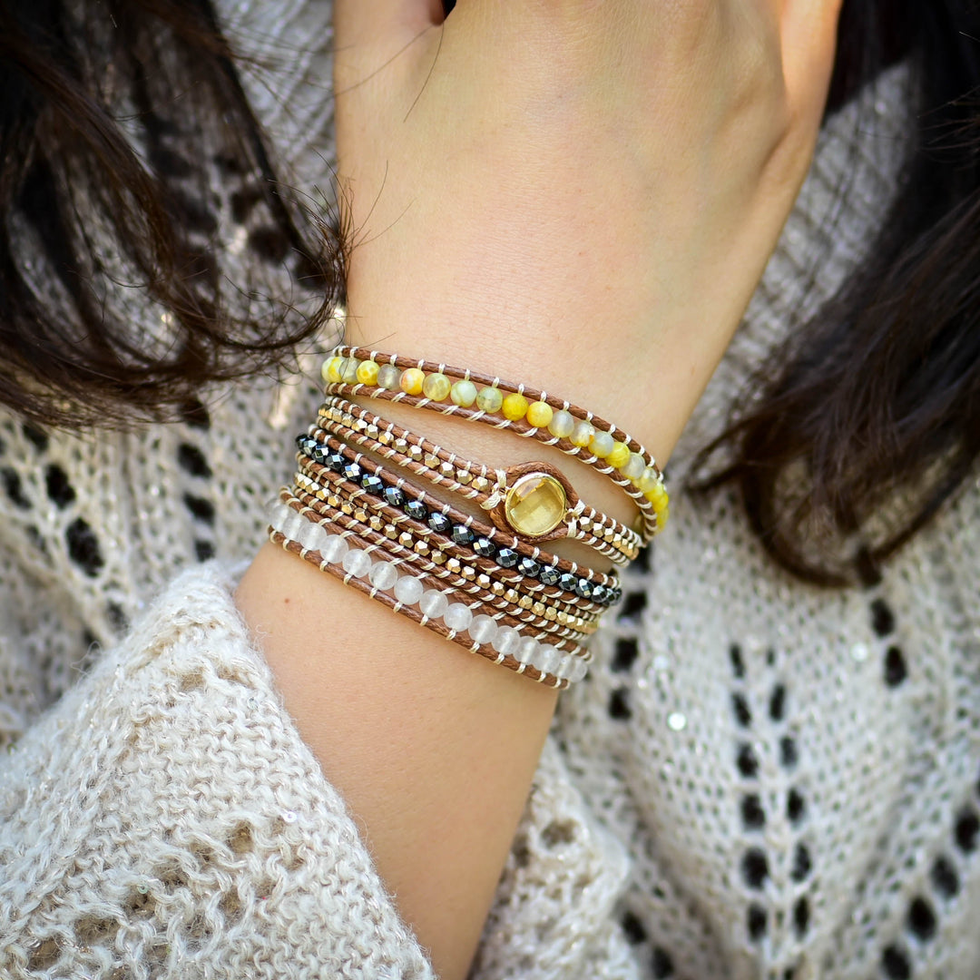 Elisa | Sunny Citrine Gemstone Wrap