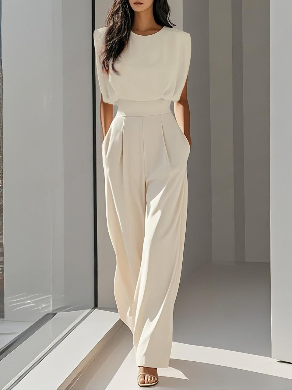 Paige | Sleeveless Summer Jumpsuit