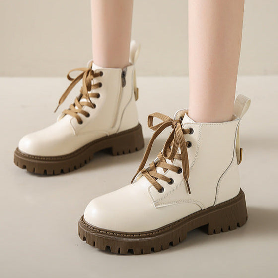 Fia | Lined Combat Boots