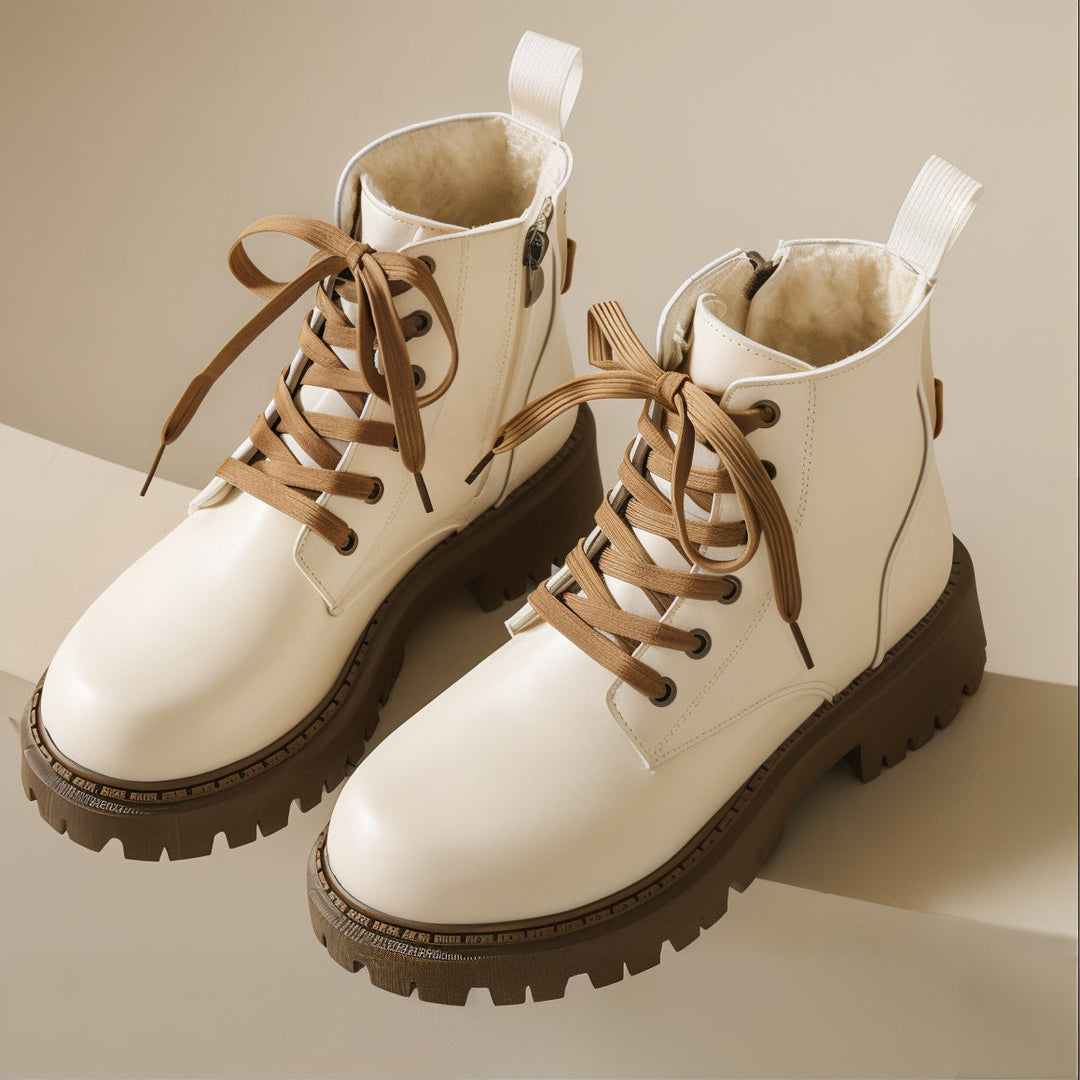 Fia | Lined Combat Boots