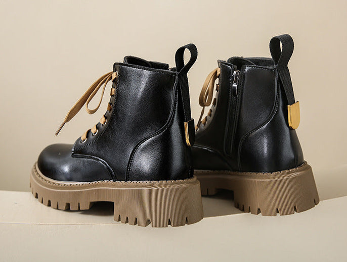 Fia | Lined Combat Boots