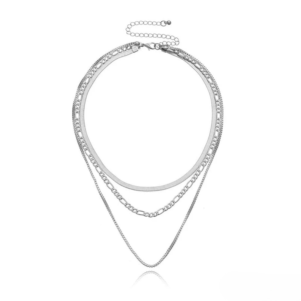 Amy | Vintage 3-Piece Layered Necklace