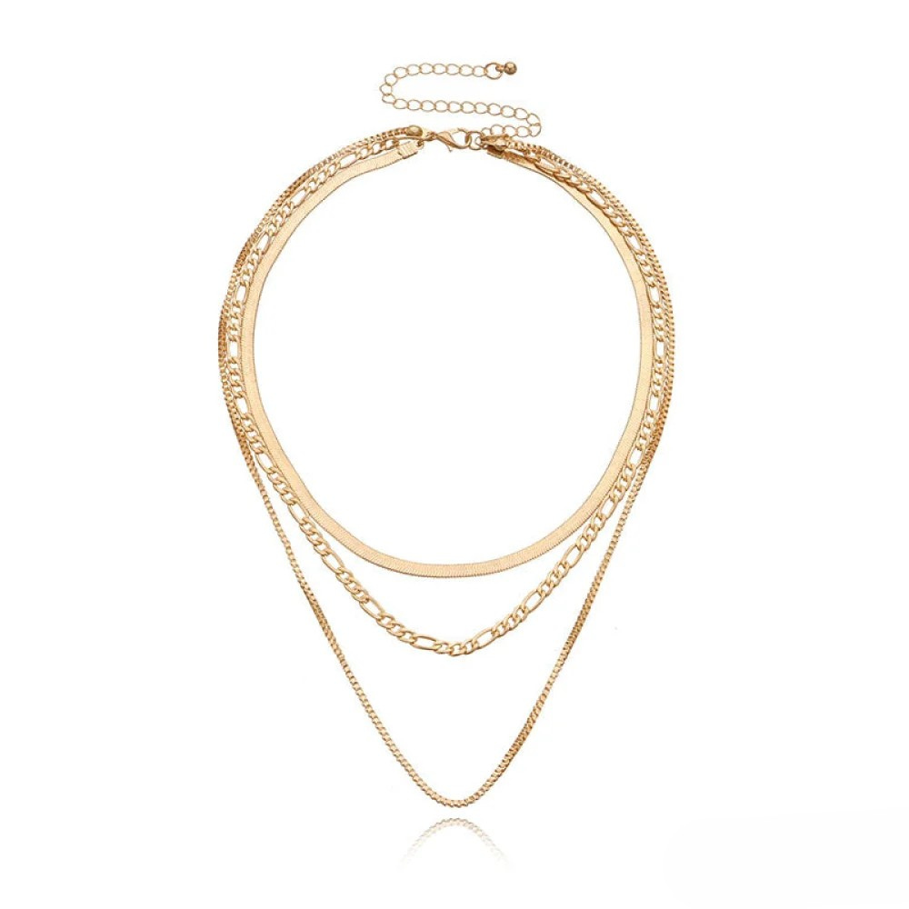 Amy | Vintage 3-Piece Layered Necklace