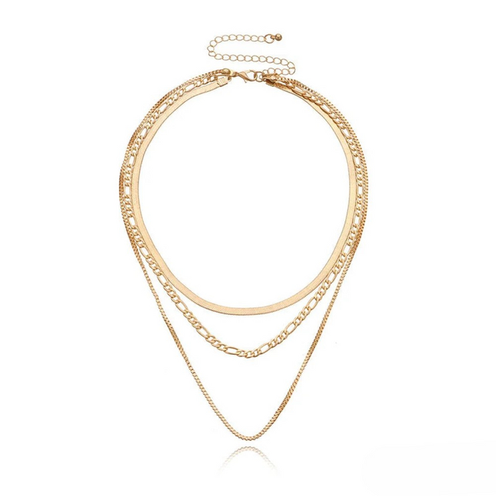 Amy | Vintage 3-Piece Layered Necklace