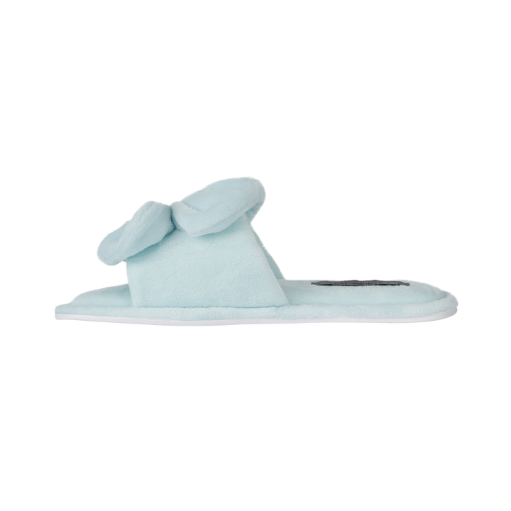 Theodora | Oversized Bow Open Toe Sliders