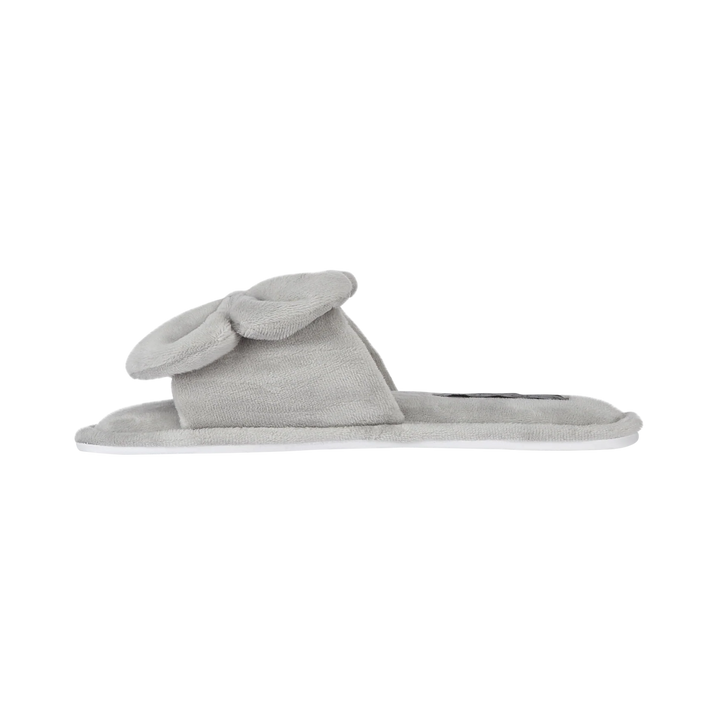 Theodora | Oversized Bow Open Toe Sliders