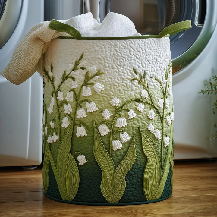 Sheep Worl | Quilted Laundry Basket