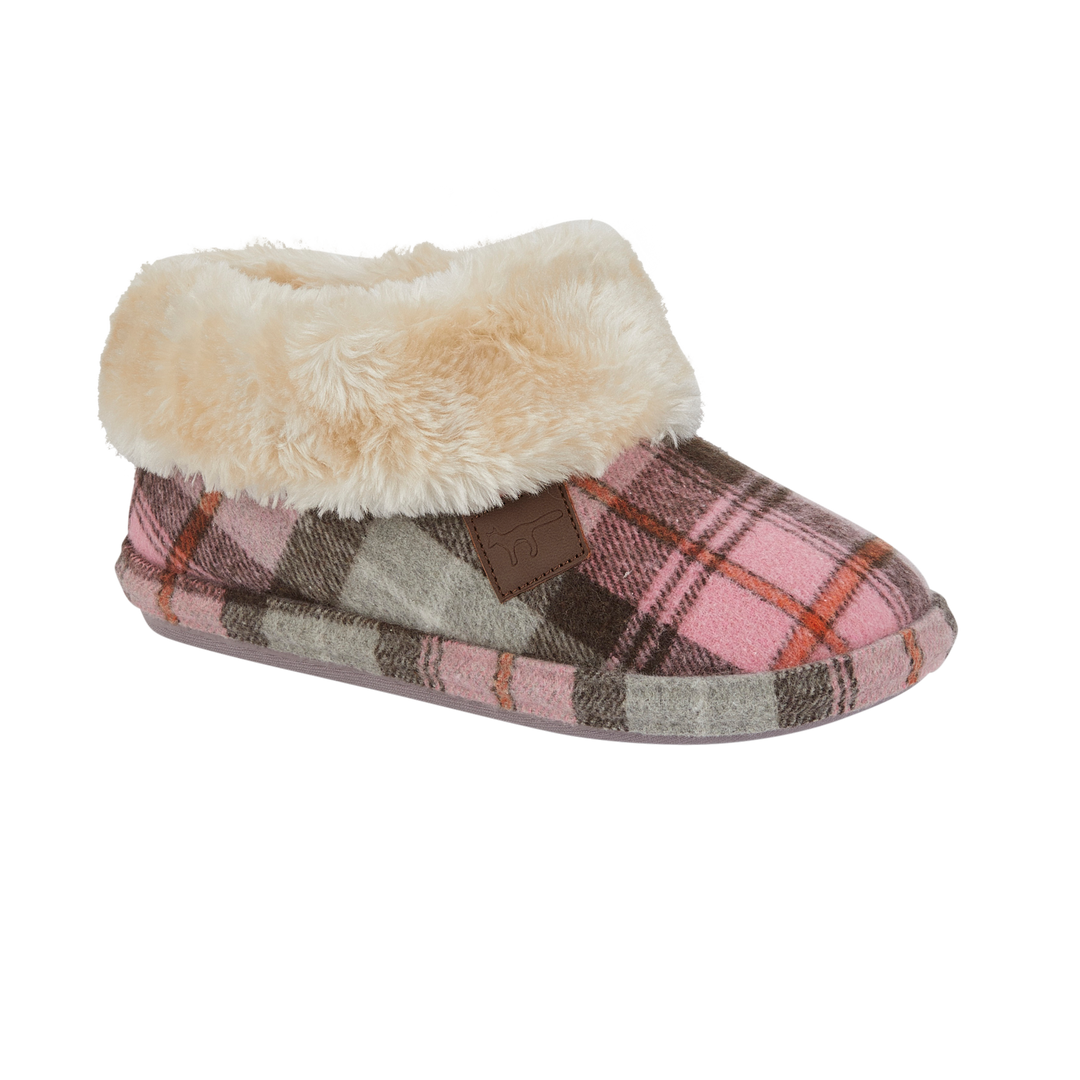Marjorie | Tartan Bootee Slippers