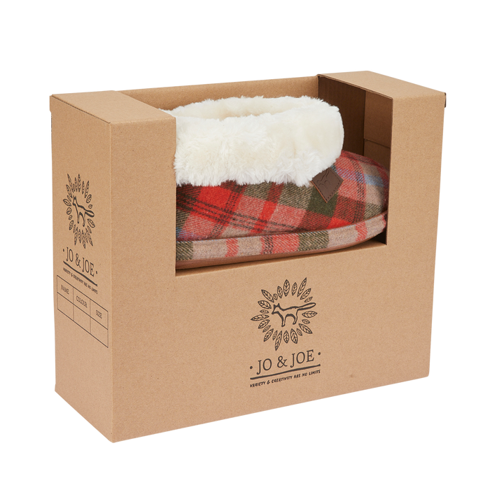 Marjorie | Tartan Bootee Slippers