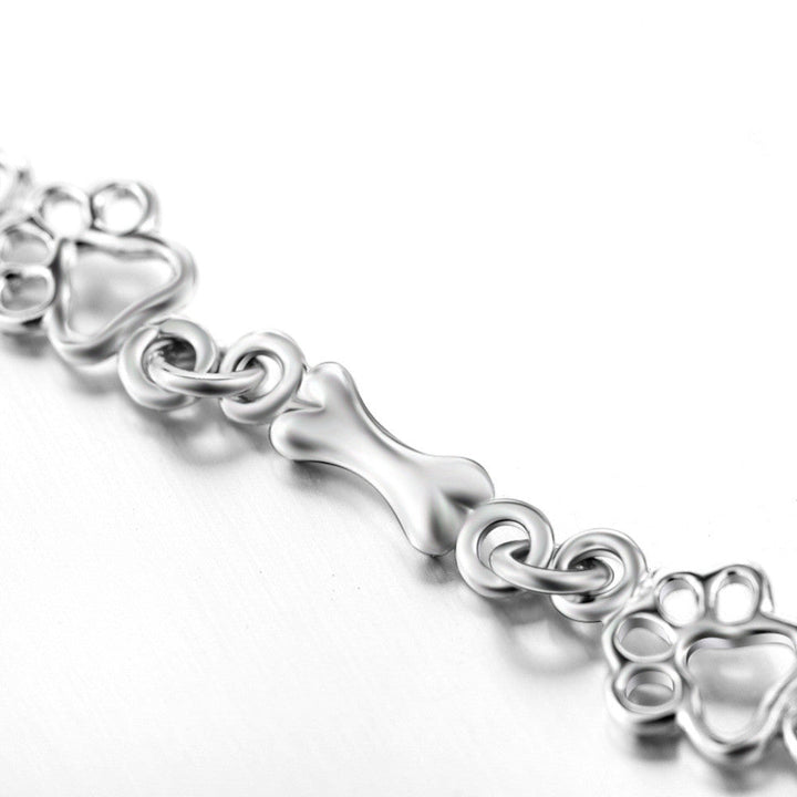 Liora | Bracelet with Paw and Bone Charms