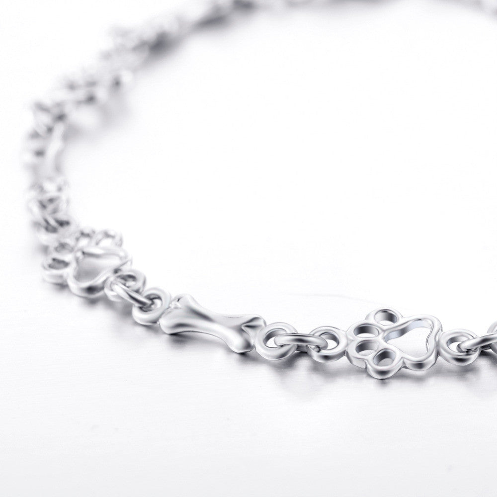 Liora | Bracelet with Paw and Bone Charms