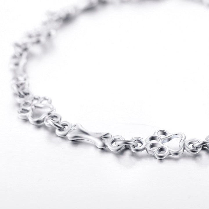 Liora | Bracelet with Paw and Bone Charms