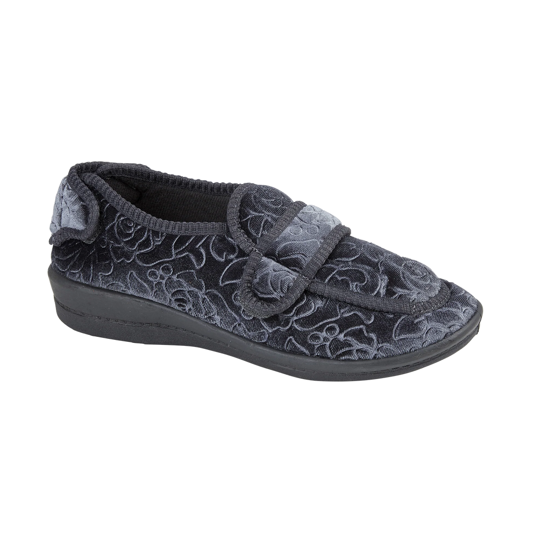 Honoria | Velour Slippers
