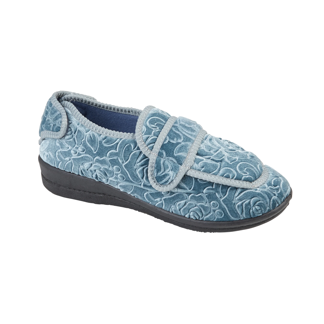 Honoria | Velour Slippers
