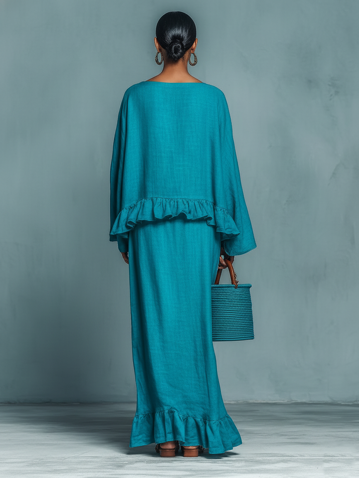 Lydia | Linen Blend Blouse Straight