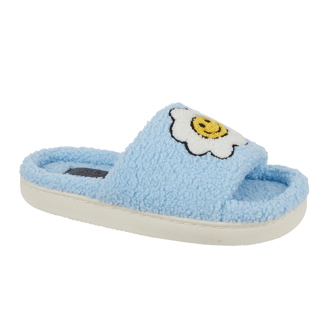 Rosamund | Borg Open Toe Sliders