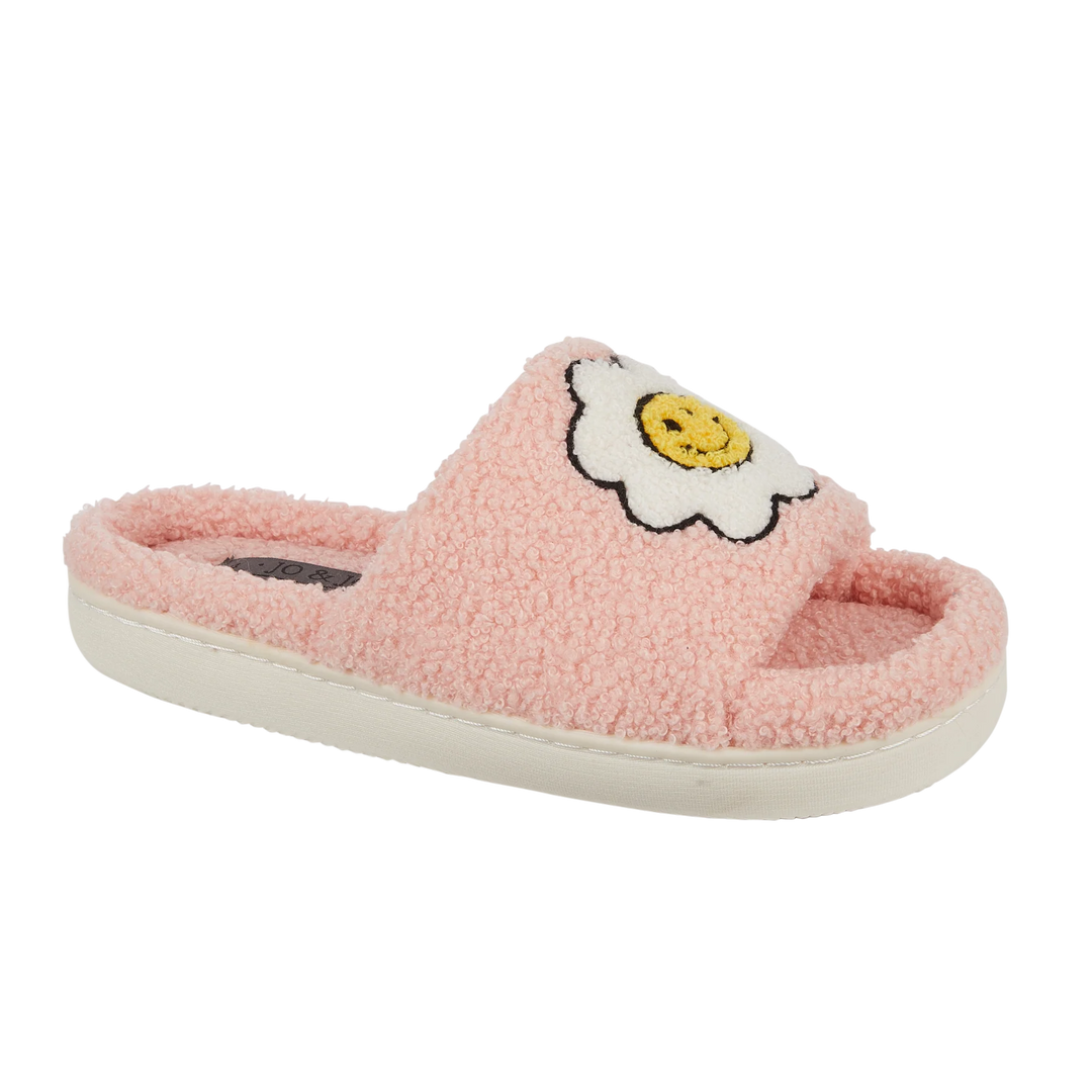 Rosamund | Borg Open Toe Sliders