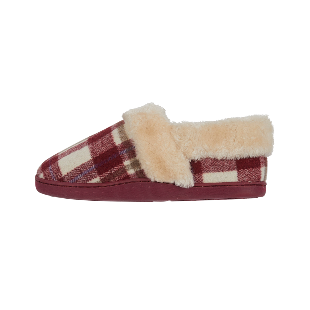 Sybil | Tartan Bootee Slippers