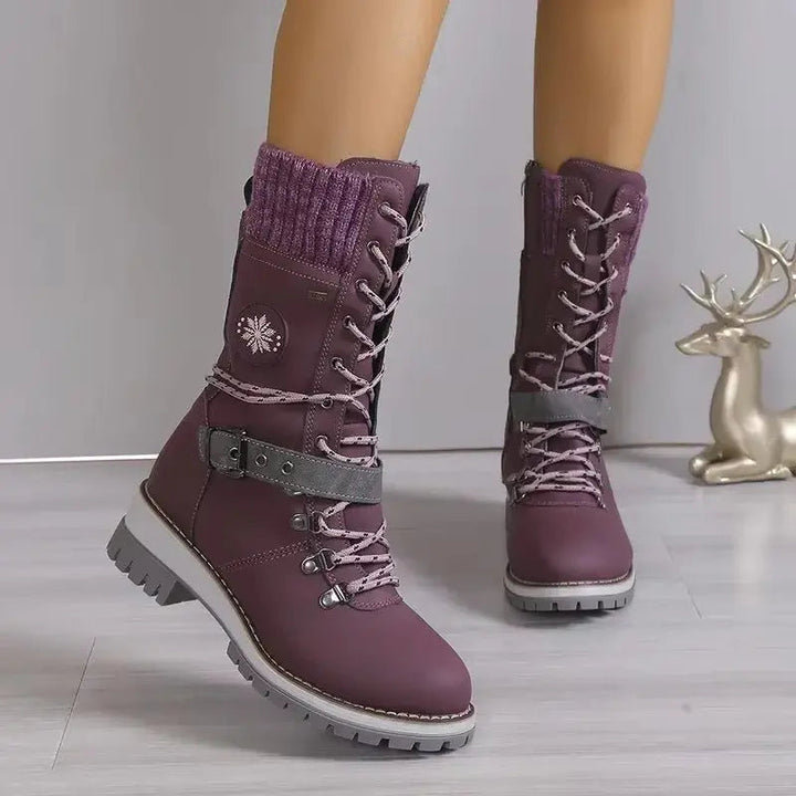 Sora | High Heel Winter Boots for Women | Stylish & Warm for Cold Weather