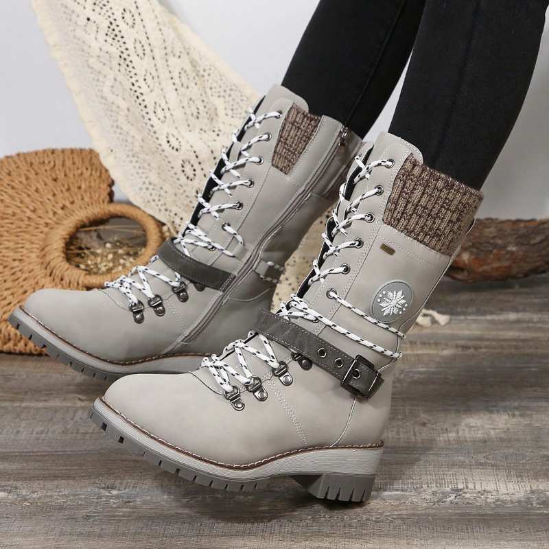 Sora | High Heel Winter Boots for Women | Stylish & Warm for Cold Weather