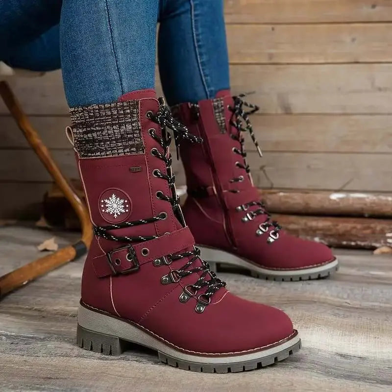Sora | High Heel Winter Boots for Women | Stylish & Warm for Cold Weather