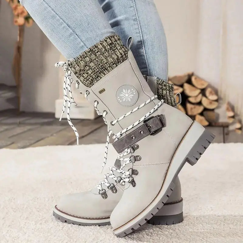 Sora | High Heel Winter Boots for Women | Stylish & Warm for Cold Weather