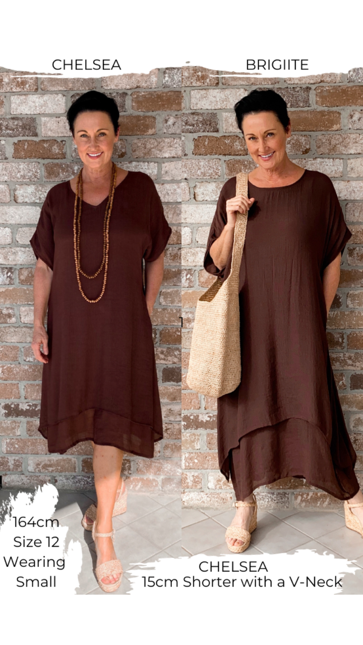Ximena | Chelsea Olive Midi Dress