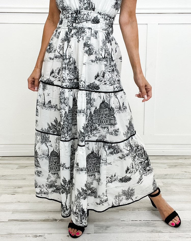 Alana | Classic Toile Maxi