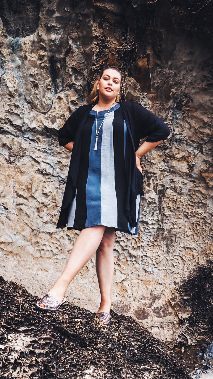 Vera | Liquorice Bamboo Dress