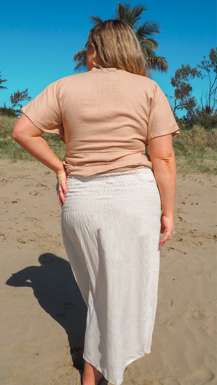 Cora | Linen 2-in-1 Relaxed Dress