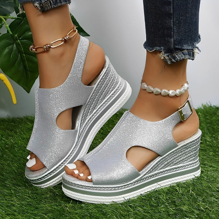 Keiss | Platform Wedge Sandals