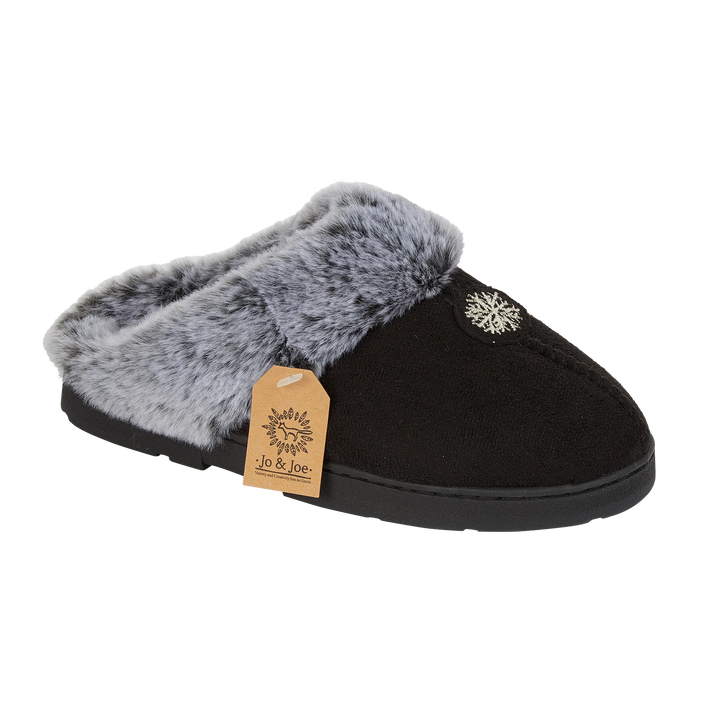 Henrietta | Faux Fur Mule Slippers