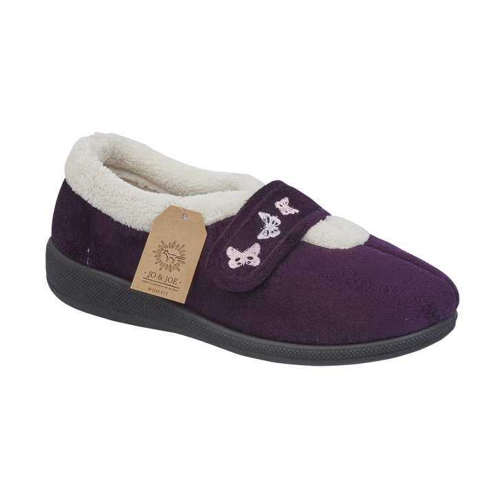 Temperance | Wide Fit Strap Slippers